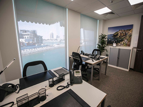 Office: The Pearl, Qanat Quartier, Doha